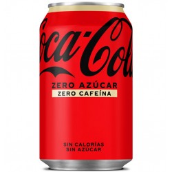 Coca Cola Zero S/Caf. Lata 24uds.